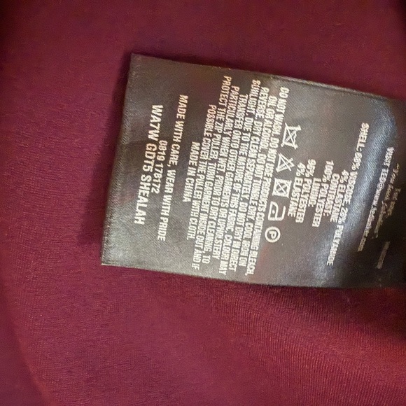 Ted Baker Burgundy Shealah Mini Dress with White Cuff & Collar Accents LIKE NEW - Picture 11 of 11